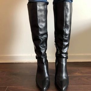 heeled boots like new